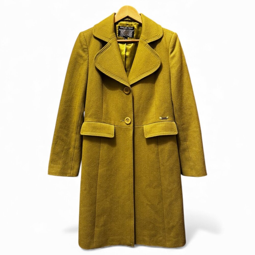 Projek Raw Green Wool Overcoat | Size Medium | EUC